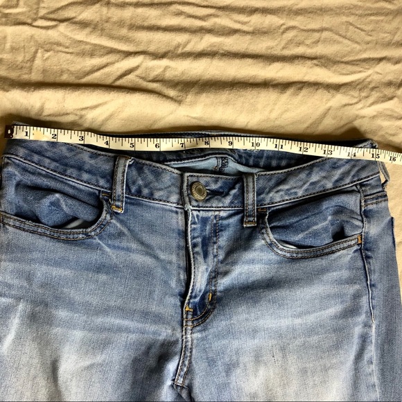 American Eagle Outfitters Jegging Long Jeans Sz 8 - Picture 5 of 5